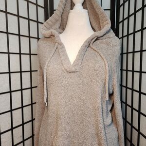 Merona Heathered Gray Knit Oversized Hoodie